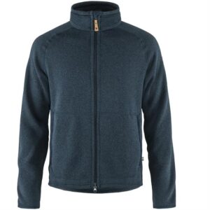 Fjällräven Ãvik Fleece Zip Sweather Mens, Navy